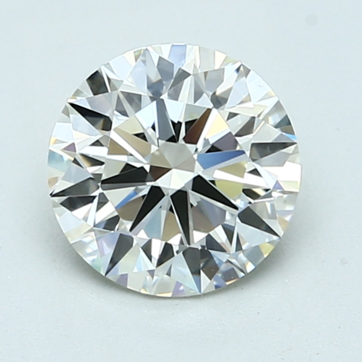 1.5 carat K color diamond